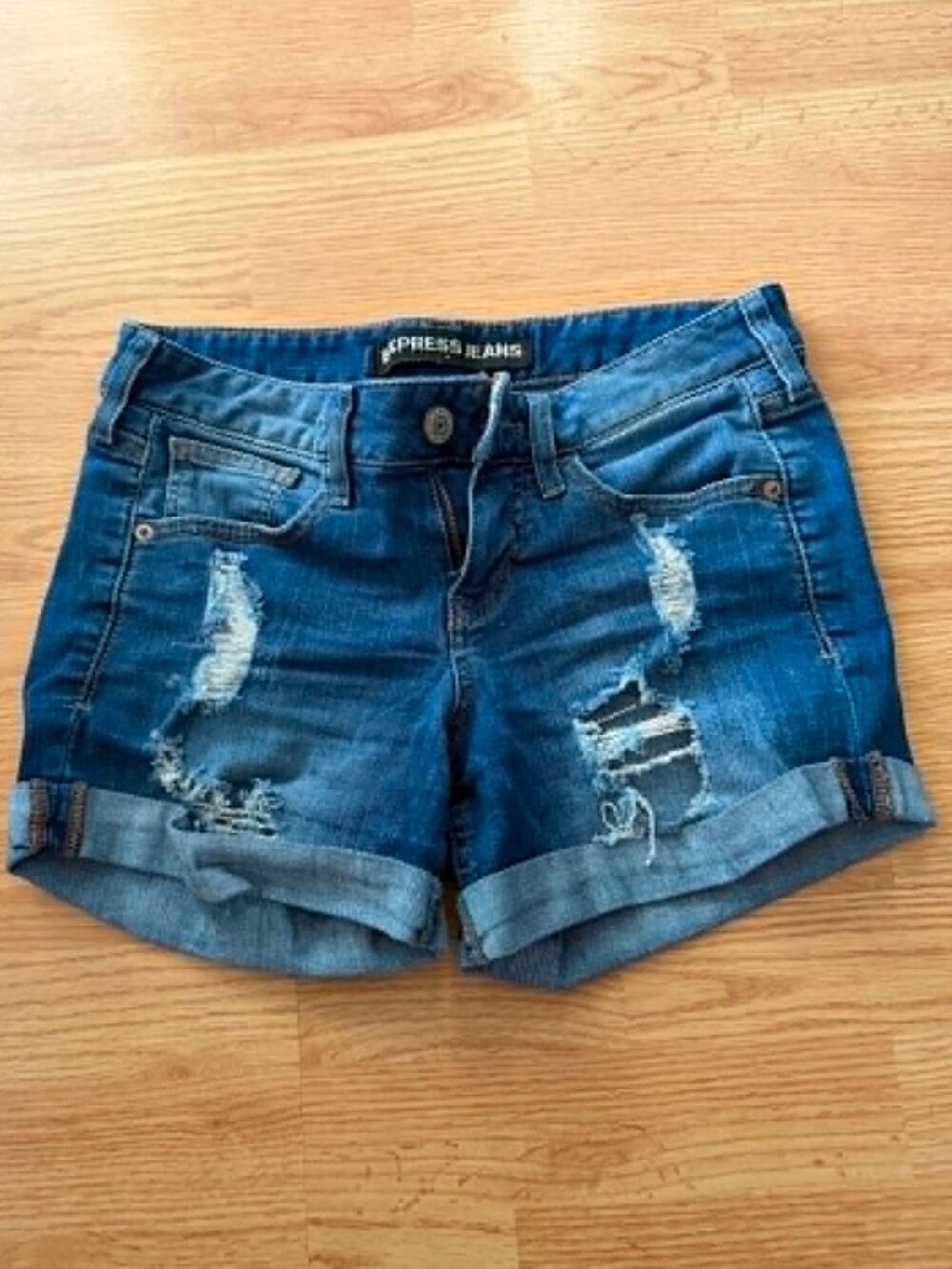 Express Denim Shorts Size 2